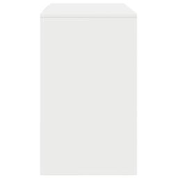 Berkfield Home Sideboard White 120x41x75 cm Engineered Wood - Size: 120 x 41 x 75 cm - thumbnail 7