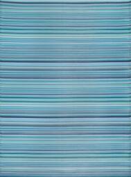 THE RUGS Reversible Weatherproof Outdoor Blue Rugs Striped Rainbow 1020 - Size: 150 cm x 220 cm - thumbnail 2