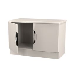 Ready Assembled 2 U Holborn Compact 2 Door TV & Media Unit (Ready Assembled) in Taupe - Size: Medium - thumbnail 6