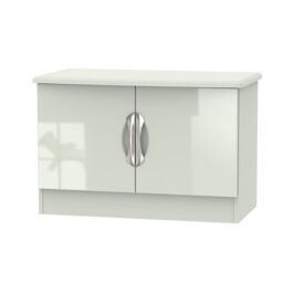 Ready Assembled 2 U Holborn Compact 2 Door TV & Media Unit (Ready Assembled) in Taupe - Size: Medium - thumbnail 7