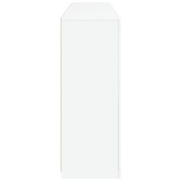 Berkfield Home Sideboard with LED Lights White 162x37x100 cm - Size: 162 x 37 x 100 cm - thumbnail 7