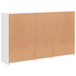 Berkfield Home Sideboard with LED Lights White 162x37x100 cm - Size: 162 x 37 x 100 cm - thumbnail 8