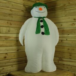 Samuel Alexander The Snowman 1.8m Inflatable Snowman 6 Ice White LEDs - thumbnail 2