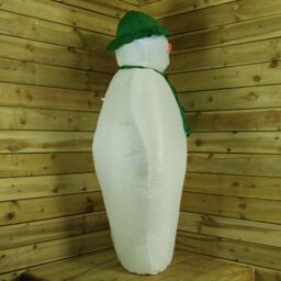 Samuel Alexander The Snowman 1.8m Inflatable Snowman 6 Ice White LEDs - thumbnail 5