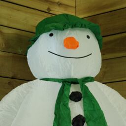 Samuel Alexander The Snowman 1.8m Inflatable Snowman 6 Ice White LEDs - thumbnail 4