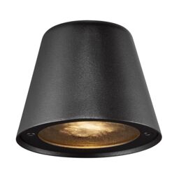 Nordlux Modern Outdoor Wall Light Black Metal GU10 Compact - Mains Powered, IP44 - thumbnail 2