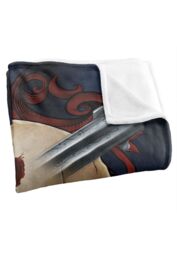 JQ Licensing Ba-Jp Skull & Pistols Silky Touch Super Soft Throw Blanket 152 X 127 cm in White - thumbnail 3