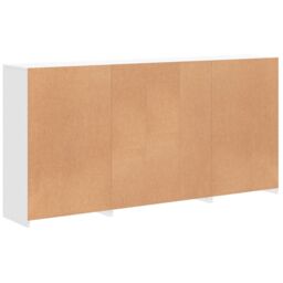 Berkfield Home Sideboard with LED Lights White 202x37x100 cm - Size: 202 x 37 x 100 cm - thumbnail 8