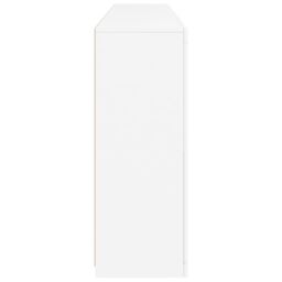 Berkfield Home Sideboard with LED Lights White 202x37x100 cm - Size: 202 x 37 x 100 cm - thumbnail 7