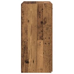 Berkfield Home Storage Cabinet Old Wood 80x42.5x93.5 cm Engineered Wood in Brown - thumbnail 5