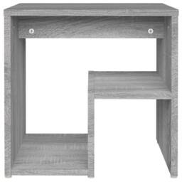 Berkfield Home Premium Bed Cabinets 2 pcs Grey Sonoma 40x30x40 cm Engineered Wood - Size: 40 x 30 x 40 cm - thumbnail 4
