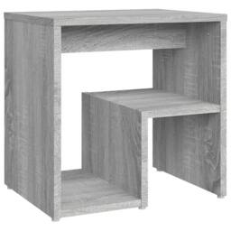 Berkfield Home Premium Bed Cabinets 2 pcs Grey Sonoma 40x30x40 cm Engineered Wood - Size: 40 x 30 x 40 cm - thumbnail 1