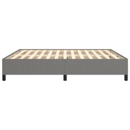 Berkfield Home Bed Frame Dark Grey 180x200 cm Super King Fabric - thumbnail 6