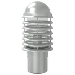Berkfield Home Outdoor Wall Light Silver Stainless Steel - thumbnail 4