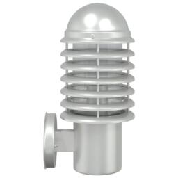 Berkfield Home Outdoor Wall Light Silver Stainless Steel - thumbnail 5