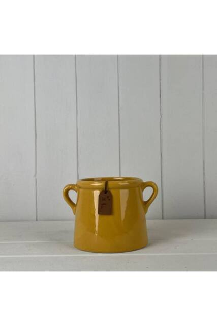 "KDMD Rustic Burnt Yellow For You"" Pot"" - 10mm in Mustard" - image 1