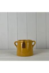 "KDMD Rustic Burnt Yellow For You"" Pot"" - 10mm in Mustard" - thumbnail 1