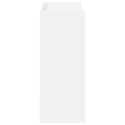 Berkfield Home Shoe Rack White 60x25x62 cm Engineered Wood - Size: 60 x 25 x 62 cm - thumbnail 5