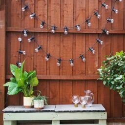 ValueLights Festoon 10 Set Black Outdoor String Festoon Light - thumbnail 4