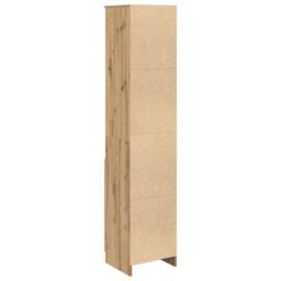 Berkfield Home Highboard Artisan Oak 37.5x35x180 cm Engineered Wood in Brown - thumbnail 7