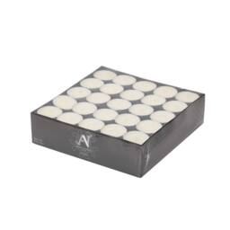 Aroma Naturals Unscented Tealight Candles Pack of 50 - 8-Hour Burn Time in White - Size: 50 Pieces - thumbnail 4