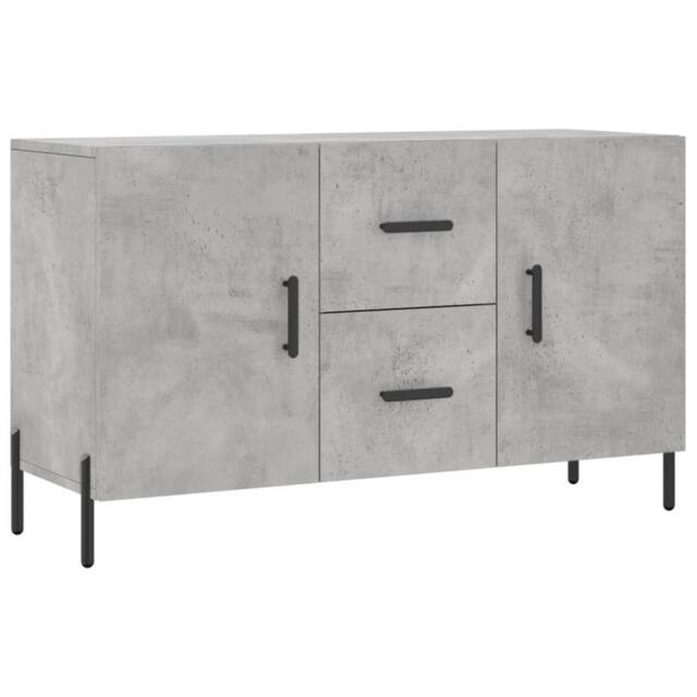 Berkfield Home Sideboard Concrete Grey 100x36x60 cm Engineered Wood - Size: 100 x 36 x 60 cm - image 1