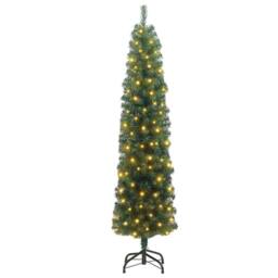 Berkfield Home Artificial Christmas Tree with 300 LEDs with Stand Green 180 cm - thumbnail 2