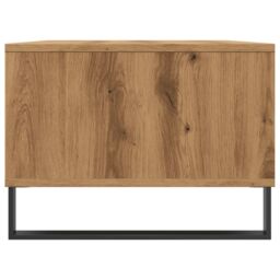 Berkfield Home Coffee Table Artisan Oak 90x50x36.5 cm Engineered Wood in Brown - thumbnail 6