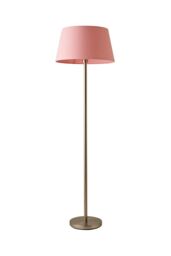 ValueLights Charlie Modern Stem Brushed Chrome Floor Lamp in Metallic Silver - thumbnail 6