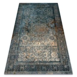 RugsX Wool Omega Rug in Blue - Size: 170 cm x 235 cm - thumbnail 1