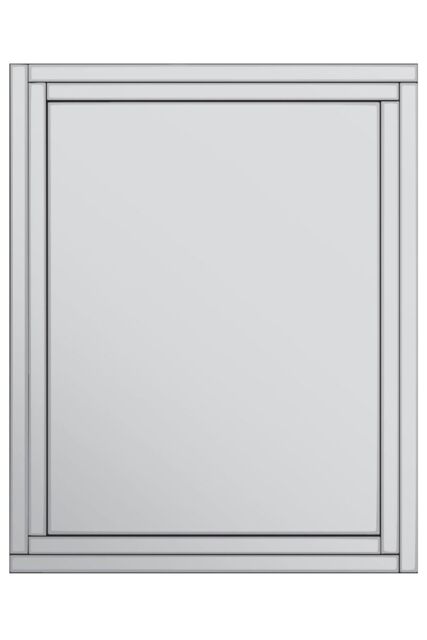 MirrorOutlet All Glass Bevelled Large Dress Mirror 144 x 115.5CM 4ft8 x 3ft9 in Silver - Size: 1 Pack - image 1