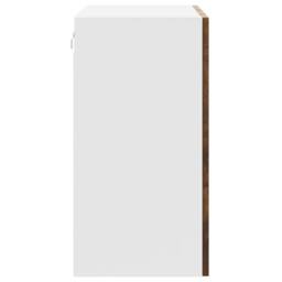 Berkfield Home Kitchen Wall Cabinet Porto Smoked Oak Engineered Wood in Brown - thumbnail 7