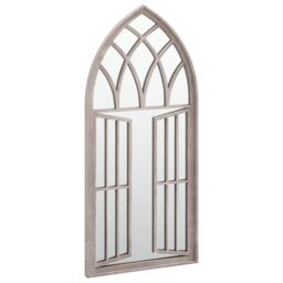 Berkfield Home Mirror Sand 100x45 cm Iron for Indoor Use in Cream - thumbnail 3