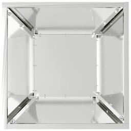 Berkfield Home Garden Bowl Planter 35x35x15 cm Galvanized Steel in Silver - Size: 35 x 35 x 15 cm - thumbnail 8