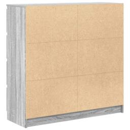 Berkfield Home Sideboard Grey Sonoma 100x35x99 cm Engineered Wood - Size: 100 x 35 x 99 cm - thumbnail 8