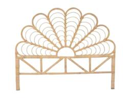 Vente-unique Headboard 160 Cm - Rattan - Natural - FLOSIA in Light Oak - Size: Double - thumbnail 6