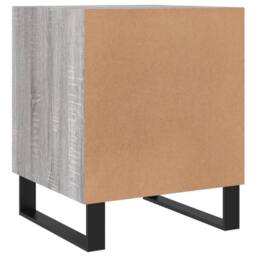 Berkfield Home Modern Bedside Cabinets 2 pcs Grey Sonoma 40x40x50 cm Engineered Wood - Size: 40 x 40 x 50 cm - thumbnail 9