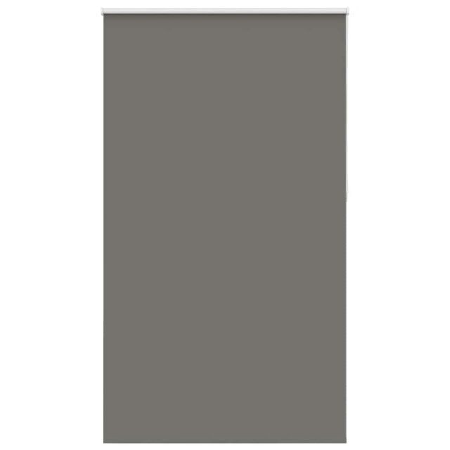 Berkfield Home Roller Blind Blackout Grey 125x210 cm Fabric Width 121.6 cm Polyester - image 1