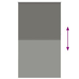 Berkfield Home Roller Blind Blackout Grey 125x210 cm Fabric Width 121.6 cm Polyester - thumbnail 5