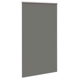 Berkfield Home Roller Blind Blackout Grey 125x210 cm Fabric Width 121.6 cm Polyester - thumbnail 3