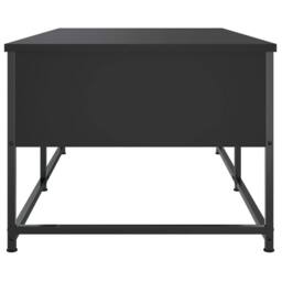 Berkfield Home Decorative Coffee Table Black 100x51x40 cm Engineered Wood - Size: 100 x 51 x 40 cm - thumbnail 7