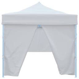 Berkfield Home Folding Pop-up Party Tent with 8 Sidewalls 3x9 m White - thumbnail 6
