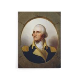 "Artery8 Rembrandt Peale George Washington Canvas Wall Art Print - Size: W18"" x H24""" - thumbnail 1