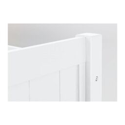 Ashfield Modern White Bunk Bed - Size: Single - thumbnail 3