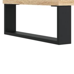 Berkfield Home Modern Coffee Table Sonoma Oak 90x50x36.5 cm Engineered Wood in Light Tan - thumbnail 9