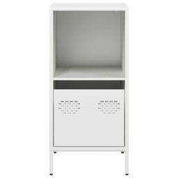 Berkfield Home Sideboard White 35x39x73.5 cm Cold-rolled Steel - thumbnail 4