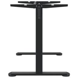 Berkfield Home Standing Desk Frame Black (94-135)x60x(70-114) cm Steel - thumbnail 6