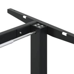 Berkfield Home Standing Desk Frame Black (94-135)x60x(70-114) cm Steel - thumbnail 9