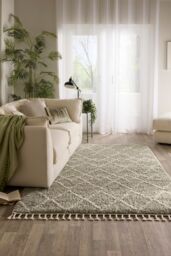 Origin Casablanca Eucalyptus in Light Green - Size: 80 cm x 150 cm - thumbnail 1