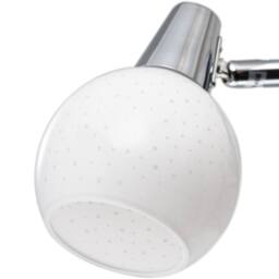 Netlighting Doxy Ceiling Spotlight Clusters Chrome White Glass Shade 3x E14 3000K in Grey - thumbnail 2